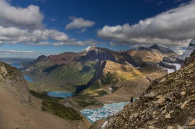 photo locations in Montana - Grinnell Glacier Overlook