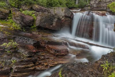 pictures of Glacier National Park - Virginia Creek and Falls