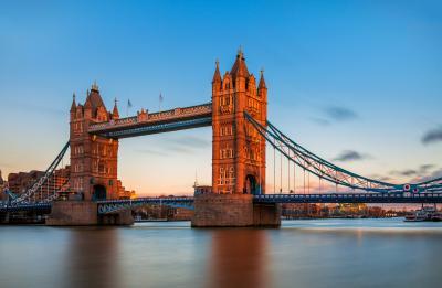 photos of London - View of Tower Bridge from South Bank