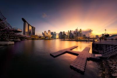 Singapore photos - Helix Bridge