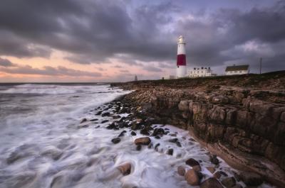 instagram spots in England - Portland Bill Lighthouse