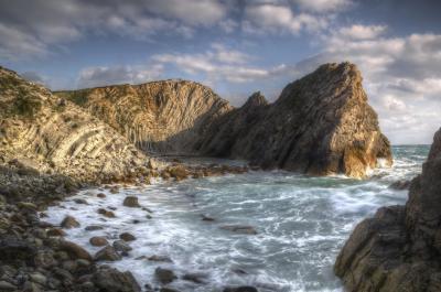 photo spots in West Lulworth - Stair Hole