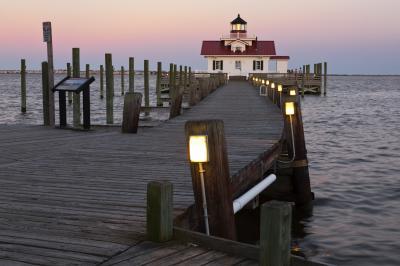 Manteo and the Roanoke Marshes Lighthouse