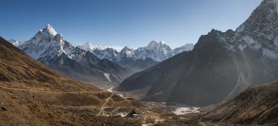 photos of Nepal - Everest memorial chortens
