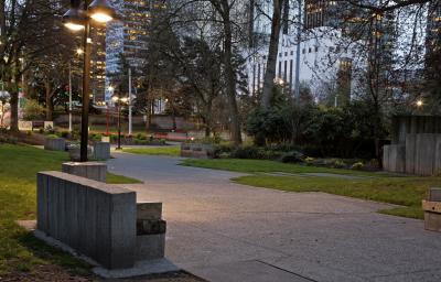 pictures of Seattle - Freeway Park