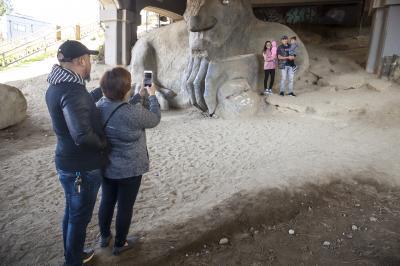 images of Seattle - The Fremont Troll