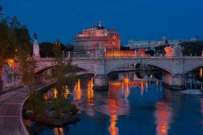 images of Rome - Castel Sant’Angelo West View