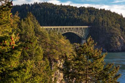 photo spots in Puget Sound - Deception Pass Bridge