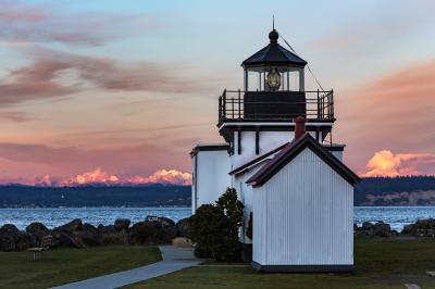 instagram locations in Washington - Point No Point Lighthouse