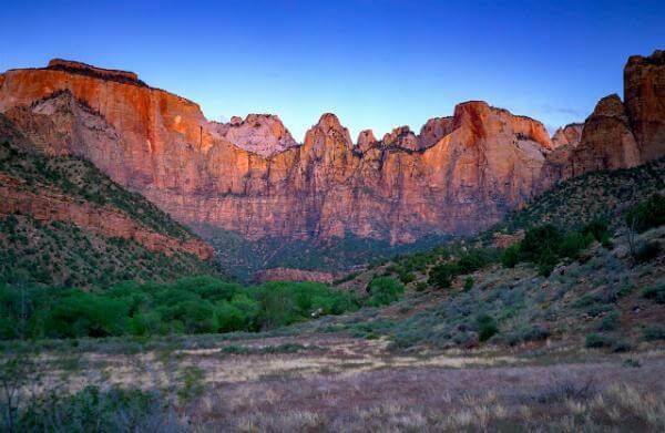 photos of Zion National Park & Surroundings - Towers of the Virgin