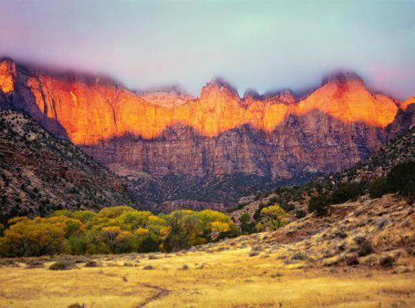 images of Zion National Park & Surroundings - Towers of the Virgin
