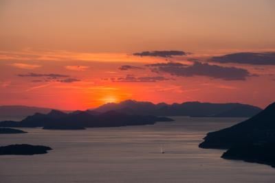 Dubrovnik photography spots - Srđ Hill Sunset Spot