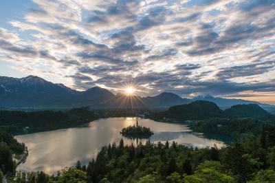 images of Lakes Bled & Bohinj - Ojstrica viewpoint