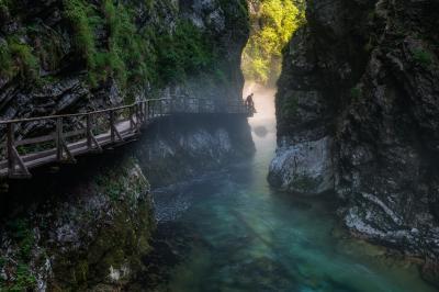 photo locations in Lakes Bled & Bohinj - Vintgar Gorge