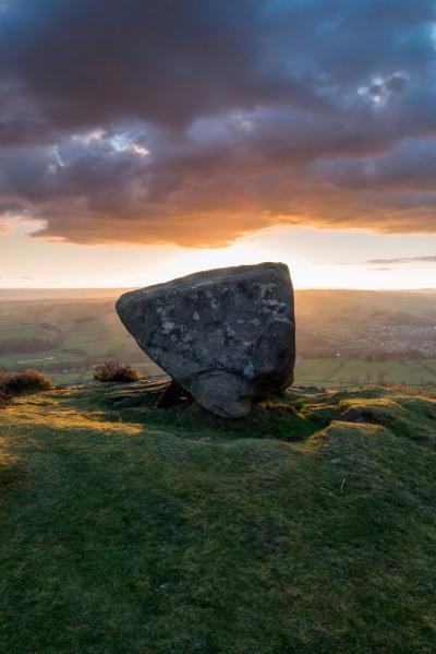 photography locations in The Peak District - Baslow Edge