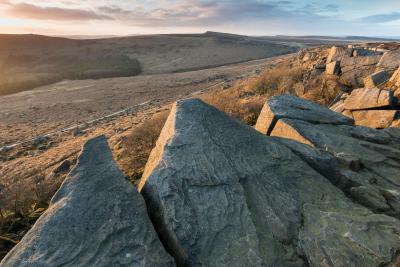 England photography locations - Burbage Rocks