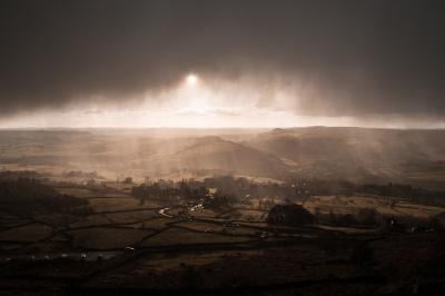 photography locations in England - Curbar Edge