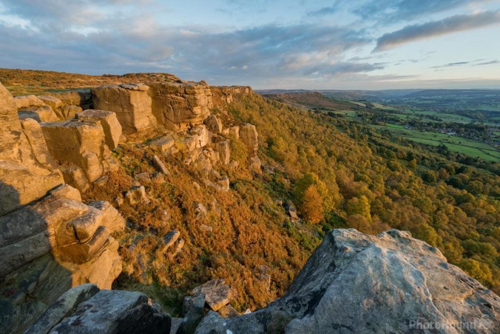 Find the best locations to photograph grand vistas in the Peak District