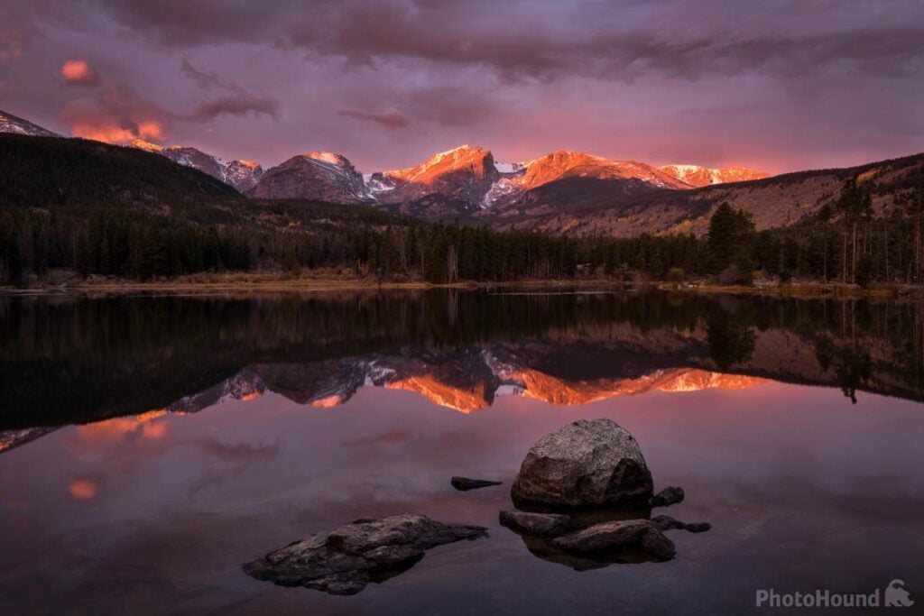 Photographing the world's best photo spots - Sprague Lake from the PhotoHound guide to RMNP