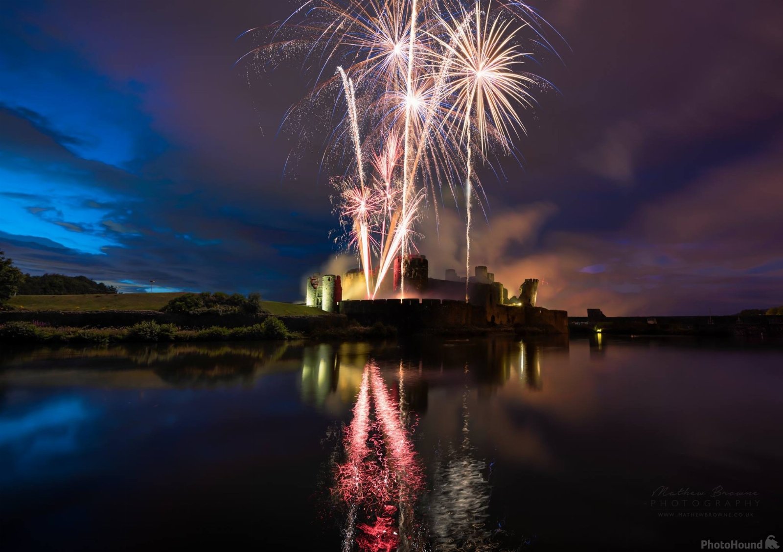 Image of Caerphilly Castle by Mathew Browne