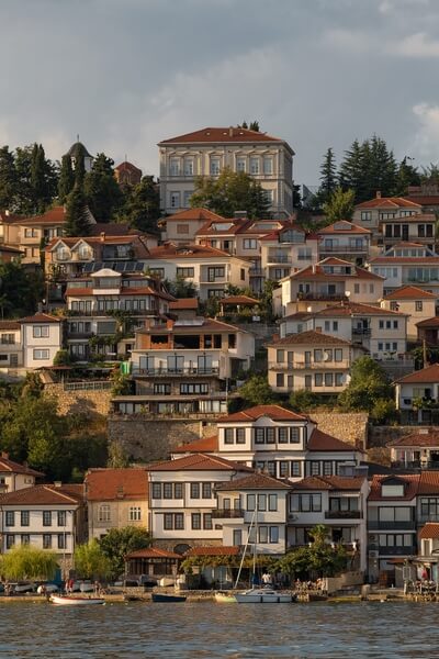 Ohrid Town from the Boat