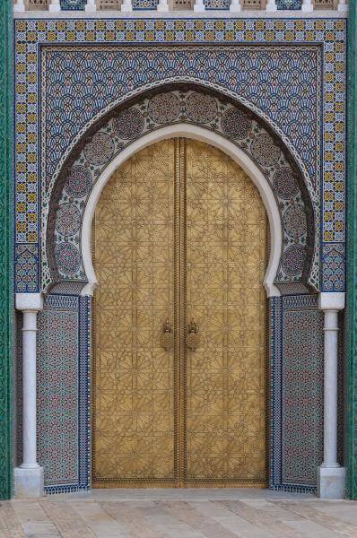 pictures of Morocco - Royal Palace in Fez