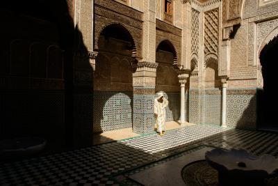 instagram spots in Morocco - Madrasa Al Attarine 