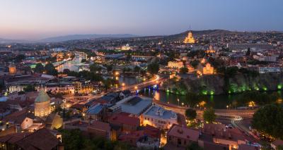 Tbilisi from Narikala Fort