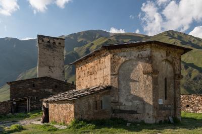 photography spots in Samegrelo Zemo Svaneti - Lamaria Monastery