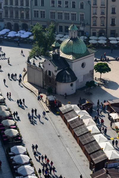 photos of Krakow - St. Mary's Basilica Bell Tower