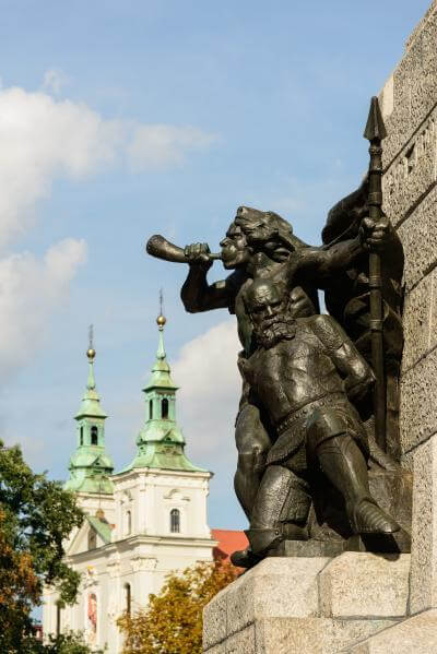 photos of Krakow - Grunwald Monument