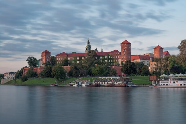 Wawel Castle and Vistula River