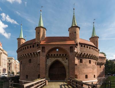 images of Krakow - Barbakan