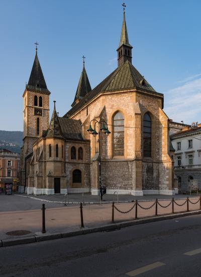 images of Sarajevo - Sacred Heart Cathedral