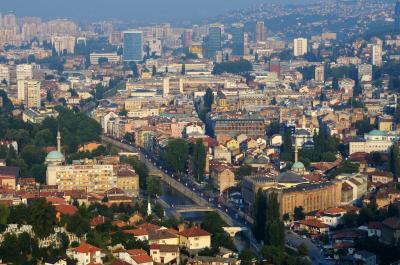 Sarajevo photo locations - Yellow Fortress (Žuta Tabija) City Views