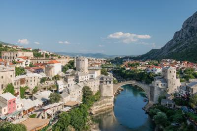 Mostar from the top of minaret
