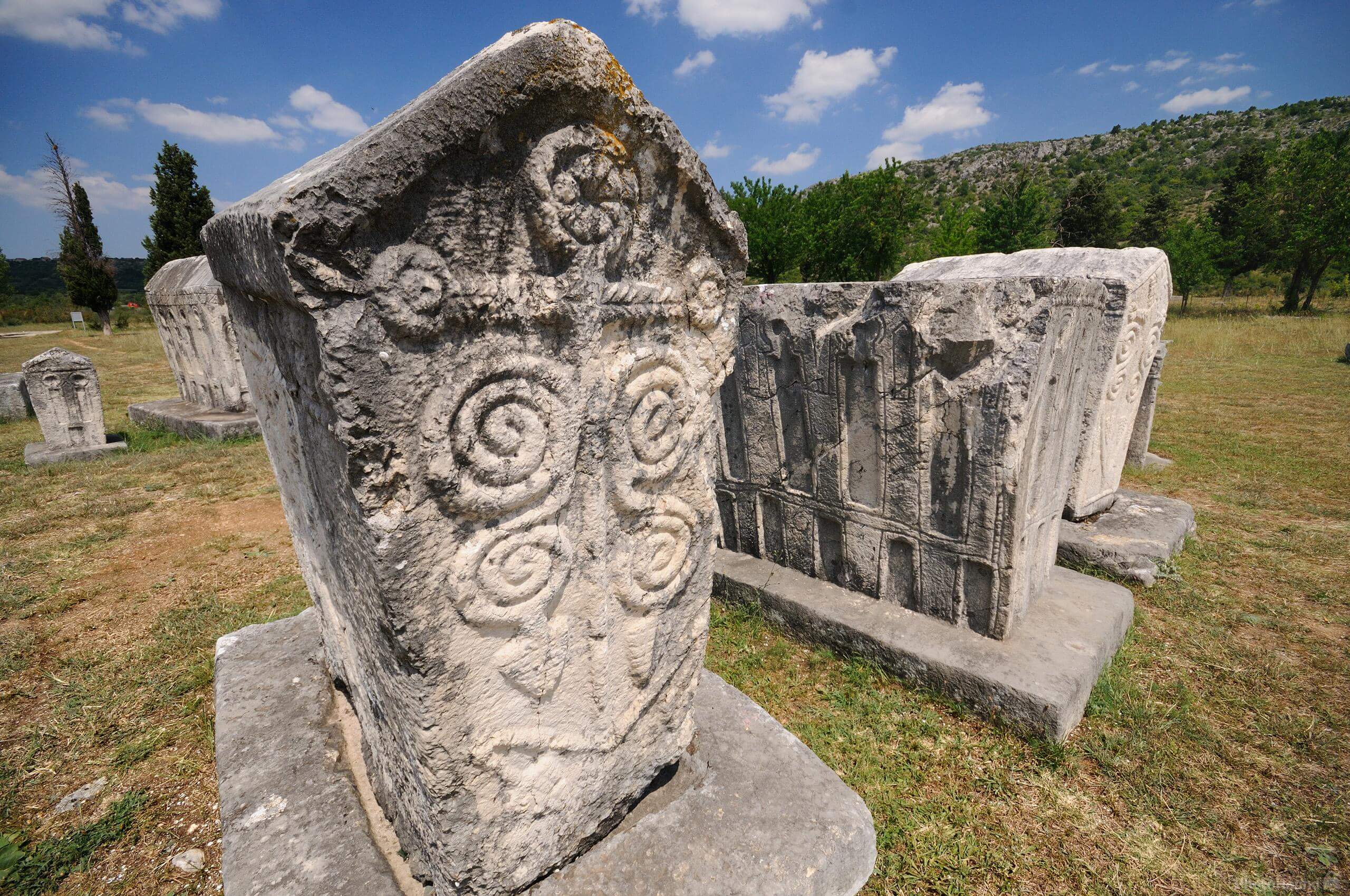 Image of Stećci Tombstones at Radimlja by Luka Esenko