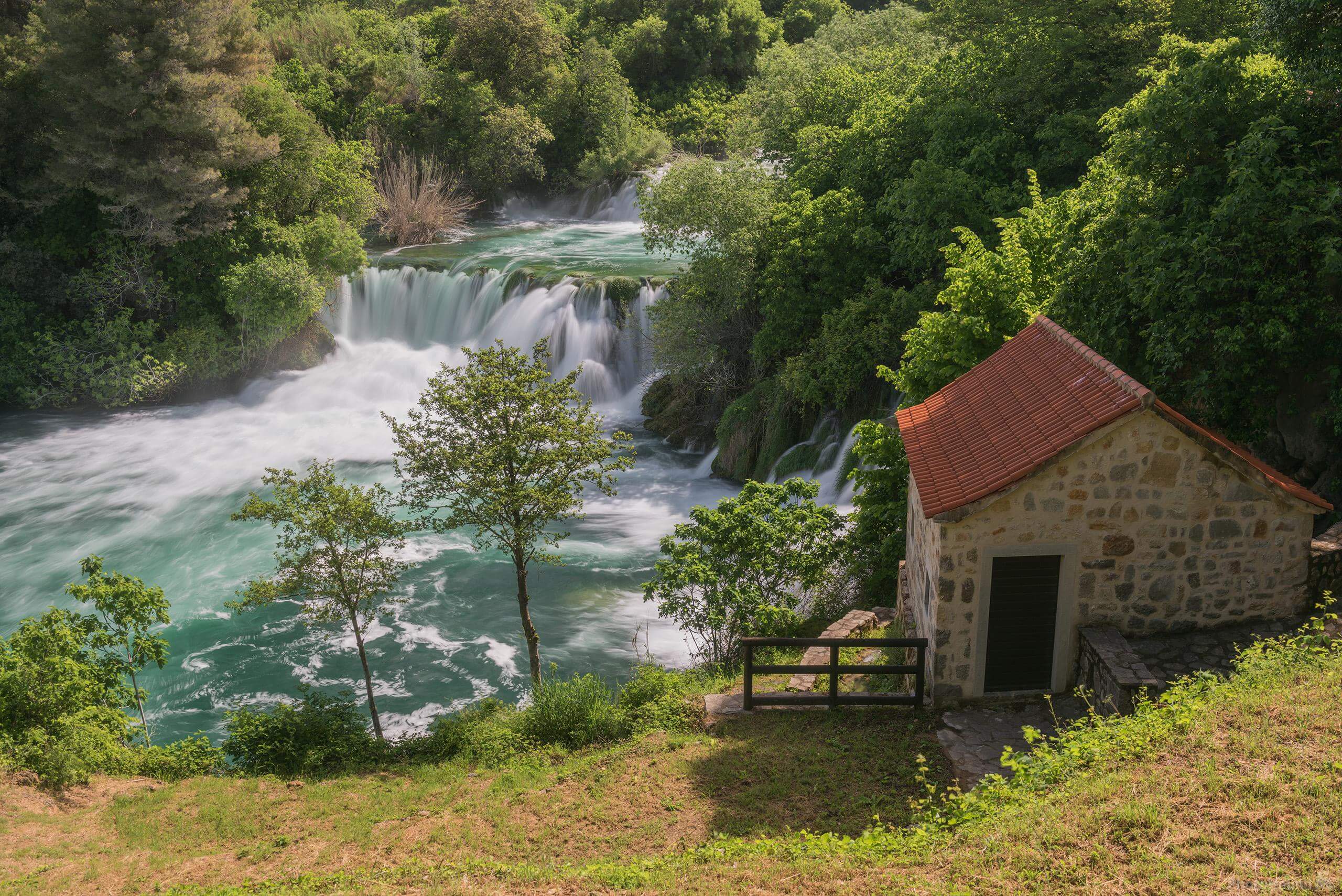 Image of Krka NP Waterfalls & Watermill by Luka Esenko