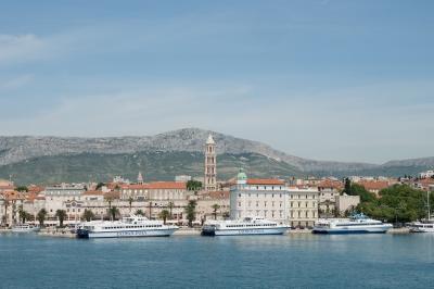 photo spots in Splitsko Dalmatinska Zupanija - Split from the Ferry