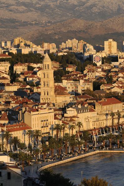 images of Croatia - Split Elevated Views