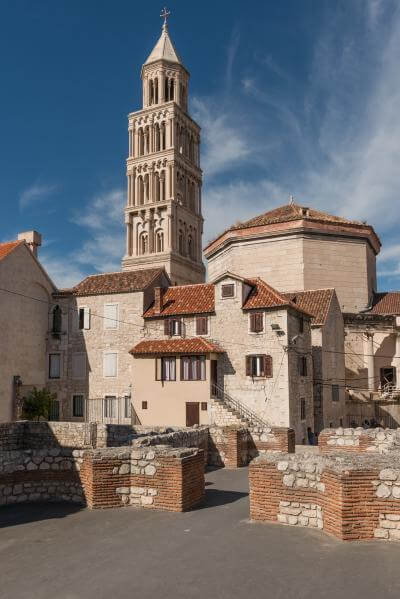 Splitsko Dalmatinska Zupanija photo spots - St Domnius Cathedral South View