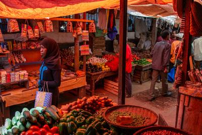 photography locations in Tanzania - Darajani Market