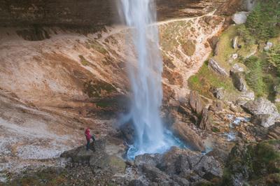 Lower Peričnik Waterfall