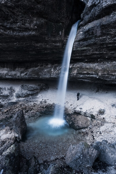 Upper Peričnik Waterfall