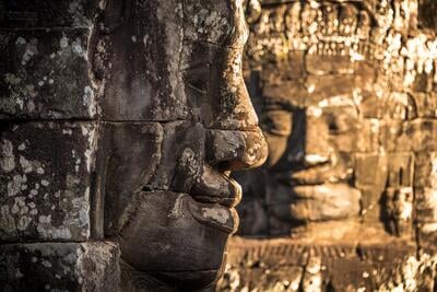 photo spots in Cambodia - Bayon