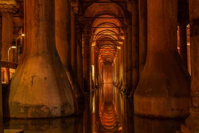 pictures of Turkey - Basilica Cistern (Yerebatan Sarnıcı)