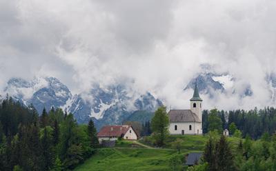 photos of Slovenia - Podolševa - Holy Spirit Church