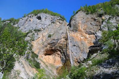 photos of Slovenia - Rinka Waterfall