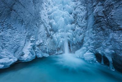 Slovenia photos - Upper Martuljek Waterfall