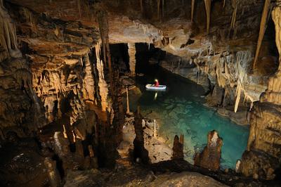 instagram spots in Cerknica - Križna Jama (Cross Cave)